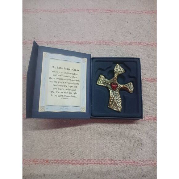 Palm prayer cross Christian prayer portable cross - Picture 2 of 4